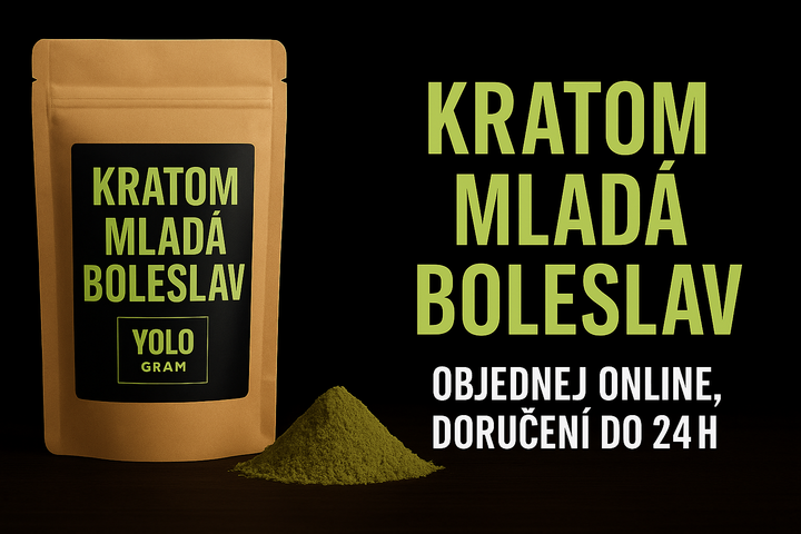 🌿 Kratom Mladá Boleslav – Objednej online, doručení do 24h