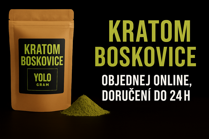 🌿 Kratom Boskovice – Objednej online, doručení do 24 hodin