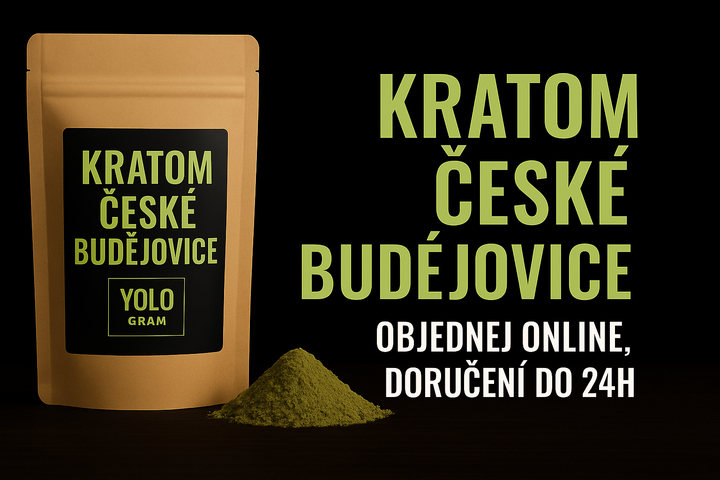 🌿 Kratom České Budějovice – Objednej online, doručení do 24h