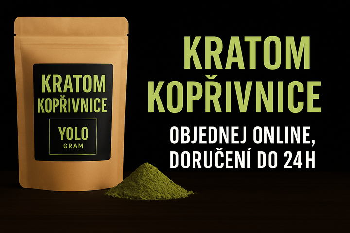 🌿 Kratom Kopřivnice – Objednej online, doručení do 24h