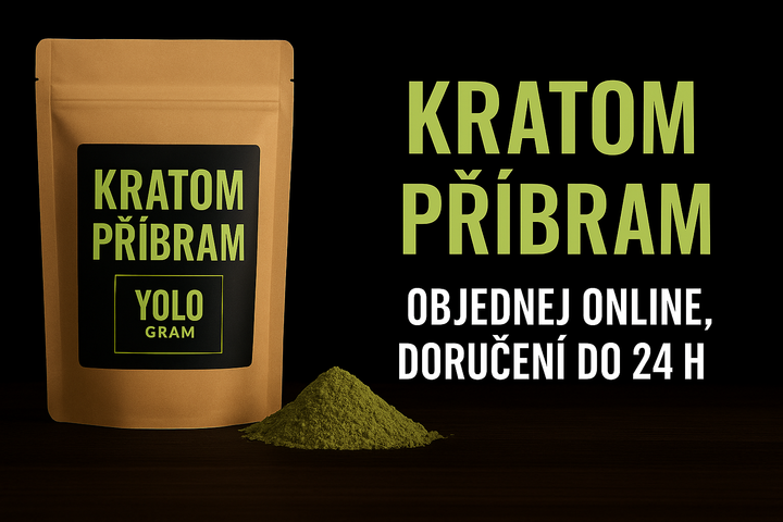 🌿 Kratom Příbram – Objednej online, doručení do 24h
