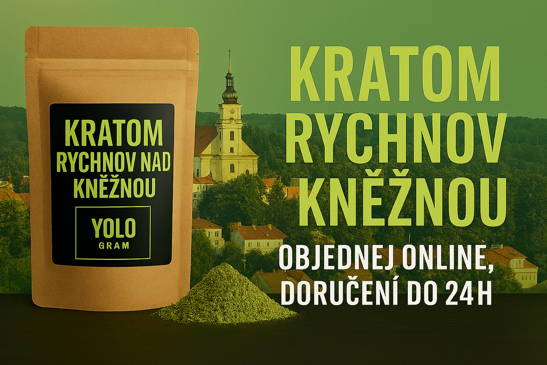🌿 Kratom Rychnov nad Kněžnou – Objednej online, doručení do 24 hodin