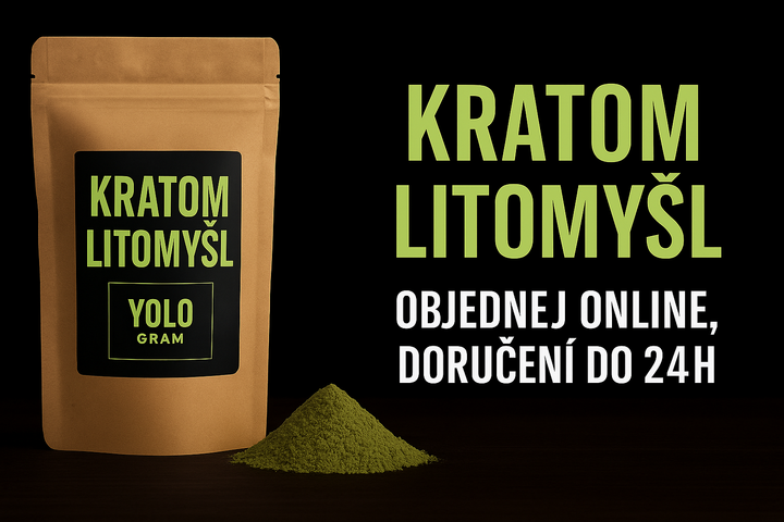 🌿 Kratom Litomyšl – Objednej online, doručení do 24h