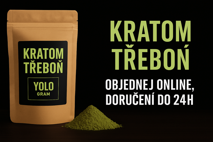 🌿 Kratom Třeboň – Objednej online, doručení do 24h