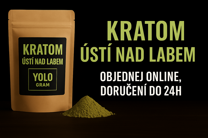 🌿 Kratom Ústí nad Labem – Objednej online, doručení do 24h