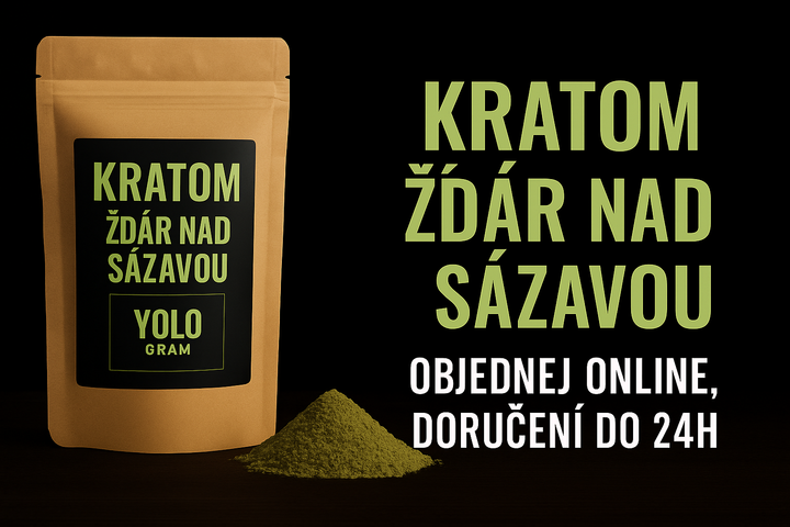 🌿 Kratom Žďár nad Sázavou – Objednej online, doručení do 24 hodin