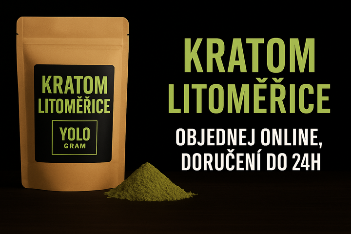 🌿 Kratom Litoměřice – Objednej online, doručení do 24h