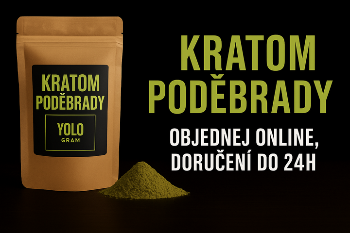 🌿 Kratom Poděbrady – Objednej online, doručení do 24 hodin