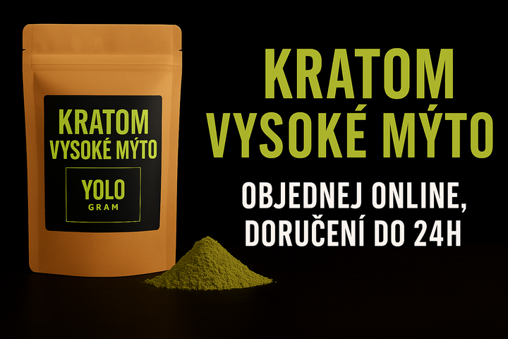 🌿 Kratom Vysoké Mýto – Objednej online, doručení do 24 hodin