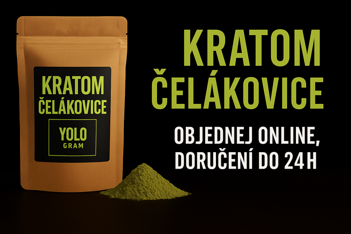 🌿 Kratom Čelákovice – Objednej online, doručení už zítra