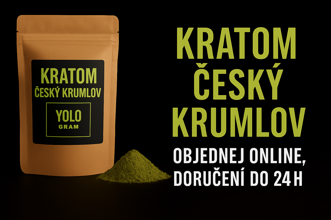 🌿 Kratom Český Krumlov – expresní doručení sběratelského kratomu