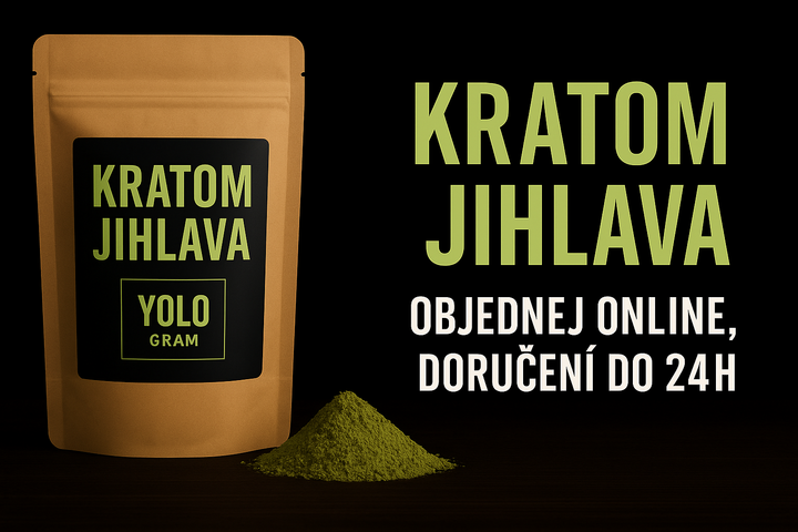 🌿 Kratom Jihlava – Objednej online, doručení do 24h
