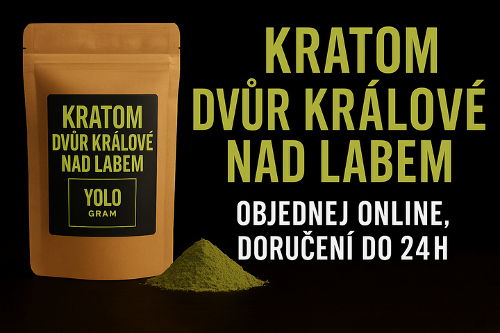 🌿 Kratom Dvůr Králové nad Labem – Objednej online, doručení do 24h