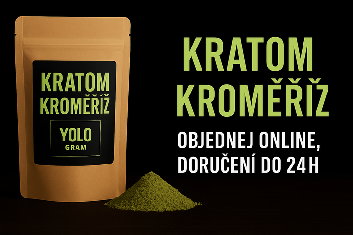 🌿 Kratom Kroměříž – Objednej online, doručení do 24h