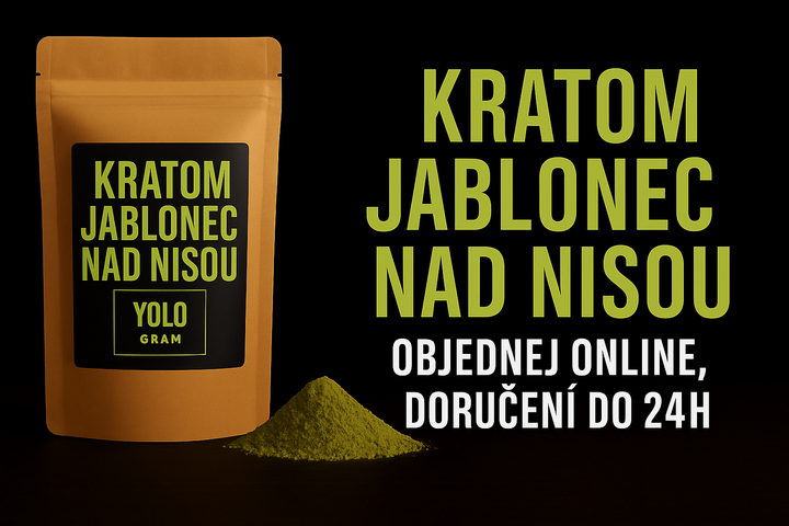 🌿 Kratom Jablonec nad Nisou – Objednej online a doručení máš už zítra