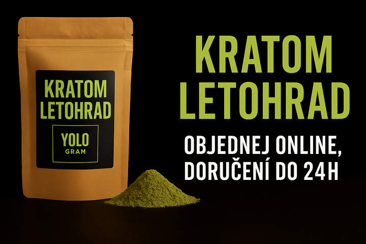 🌿 Kratom Letohrad – Objednej online, balíček máš zítra doma