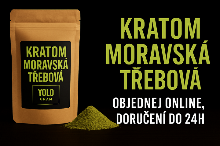 🌿 Kratom Moravská Třebová – Objednej online, doručení do 24h