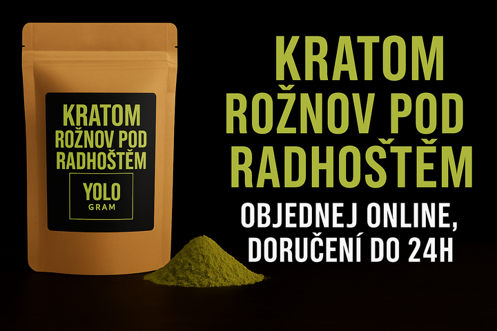 🌿 Kratom Rožnov pod Radhoštěm – Objednej online a zítra je u tebe