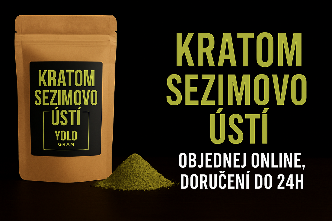 🌿 Kratom Sezimovo Ústí – expresní doručení sběratelského kratomu