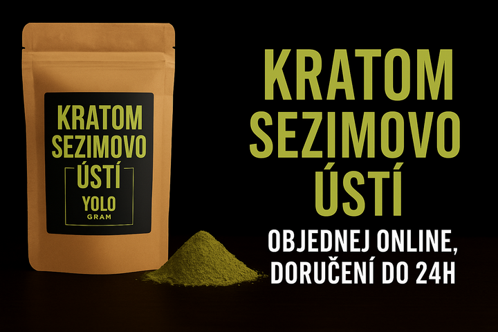 🌿 Kratom Sezimovo Ústí – expresní doručení sběratelského kratomu