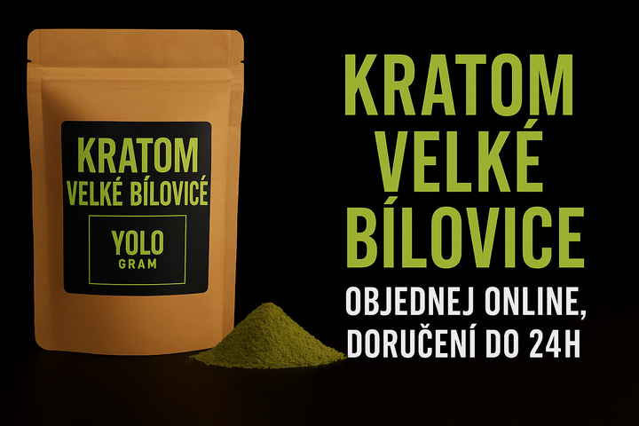 🌿 Kratom Velké Bílovice – expresní doručení sběratelského kratomu