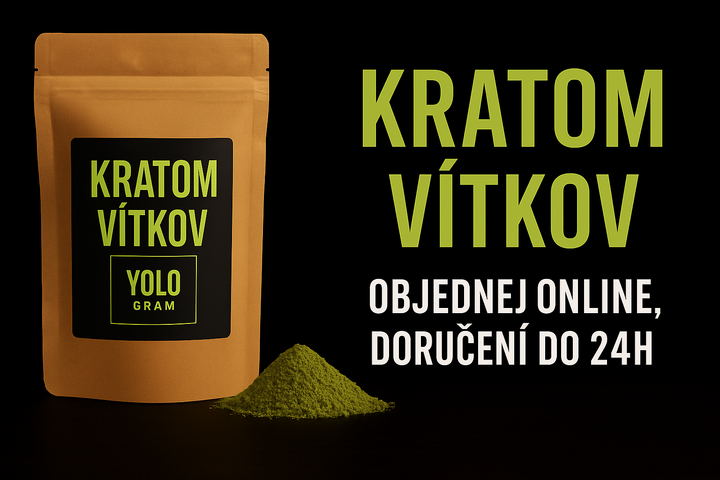 🌿 Kratom Vítkov – expresní doručení sběratelského kratomu