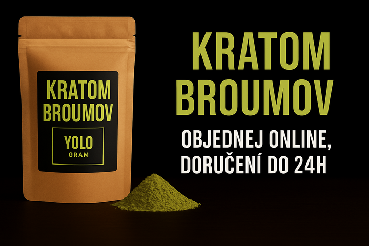 🌿 Kratom Broumov – Objednej pohodlně online, doručení do 24h