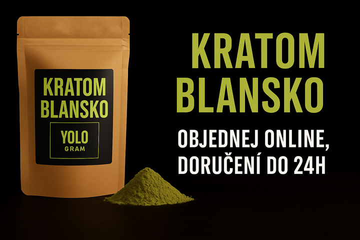 🌿 Kratom Blansko – Objednej online a doručení máš už zítra