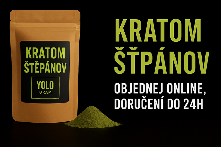 🌿 Kratom Štěpánov – Objednej online, doručení do 24 hodin