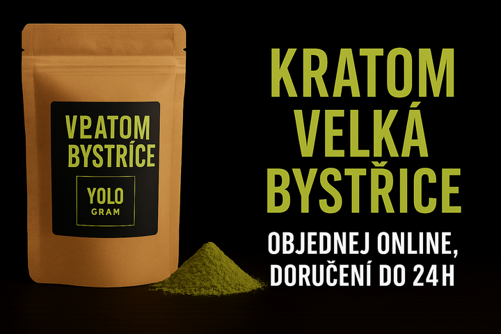 🌿 Kratom Velká Bystřice – Objednej online, doručení do 24h