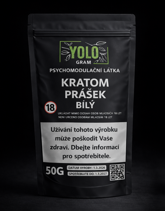 Bílý Kratom  50 g - L37101219